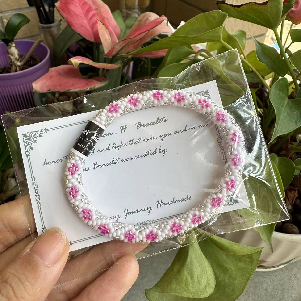 Wholesale Japanese Bohemian Rice Beads All-match Fragrance Diffuser Bracelet